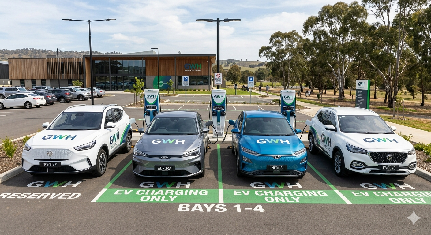 Ev carpark